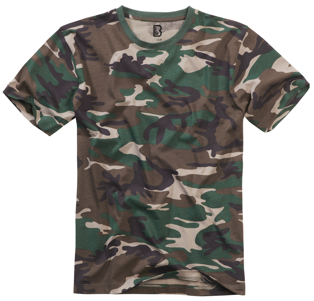 T Shirt Swedish Camo Olive Blue M M