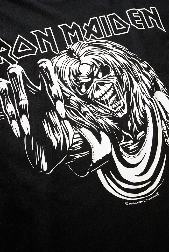 Iron Maiden T Shirt Eddy Glow