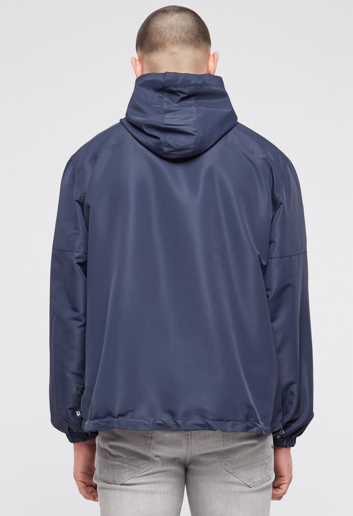 ジャケット WOOALONG Signature nylon wind breaker NAVY WL242WJP05UNAV $_12.JPG?set_id=880000500F