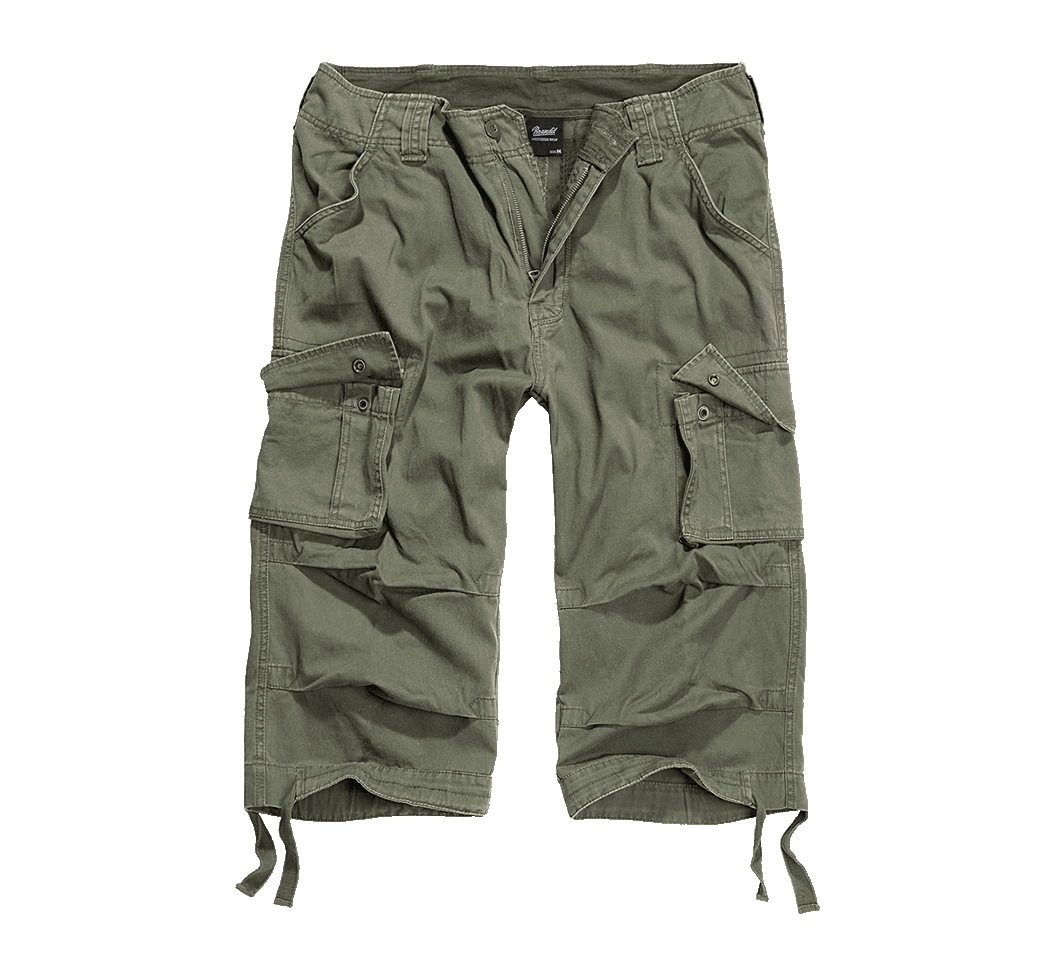 Brandit Urban Legend Ripstop Shorts Uomo, Colore Verde Mimetico, Tessuto Misto Poliestere-cotone