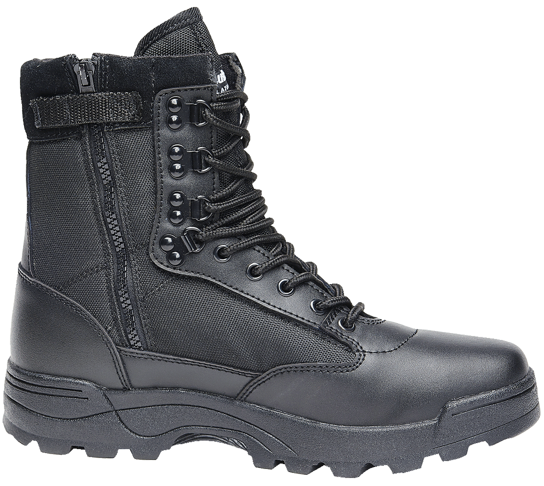 Tactical Boots Zipper