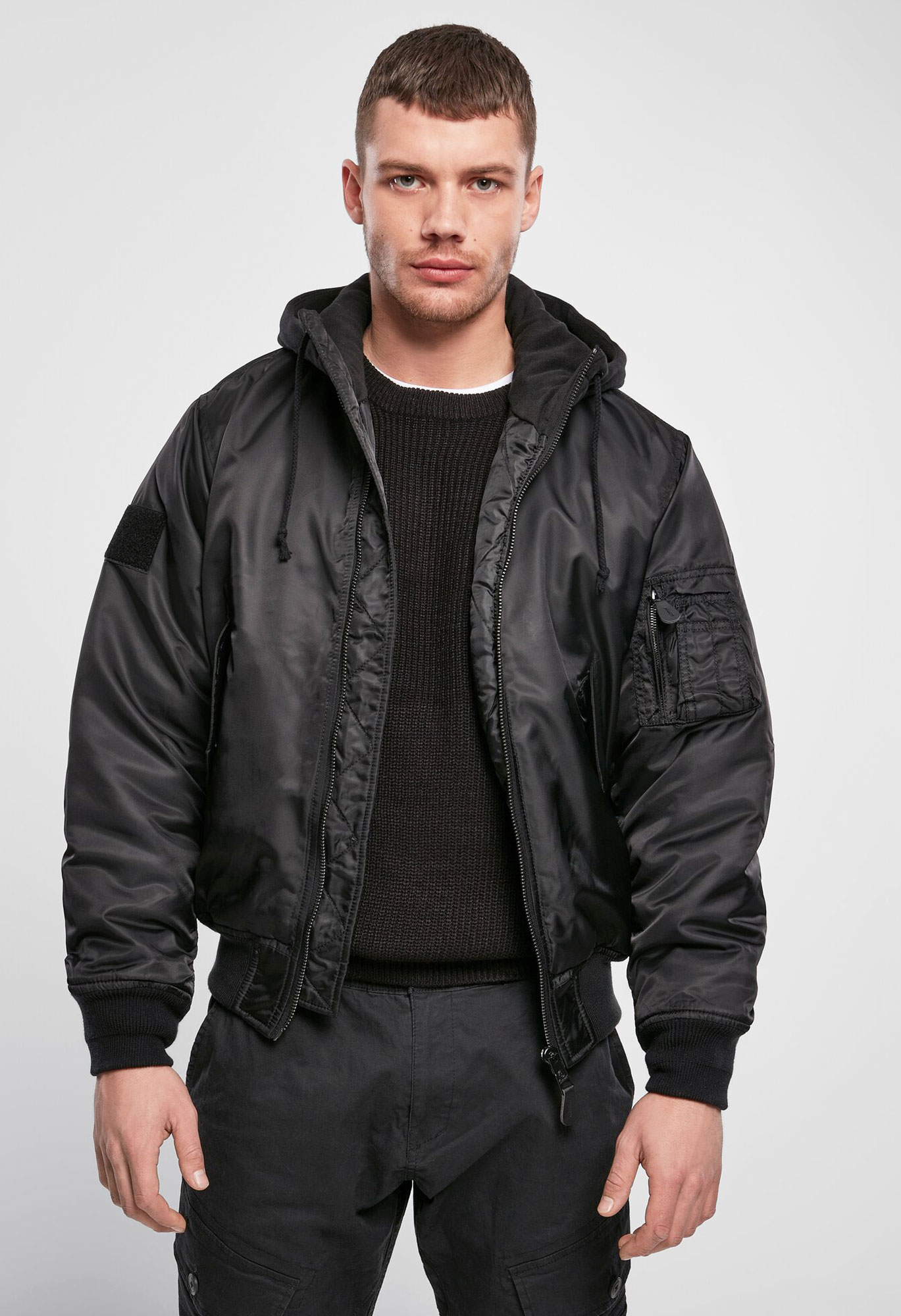 MA1 Sweat Hooded Jacket | black | S | 3150.2.S
