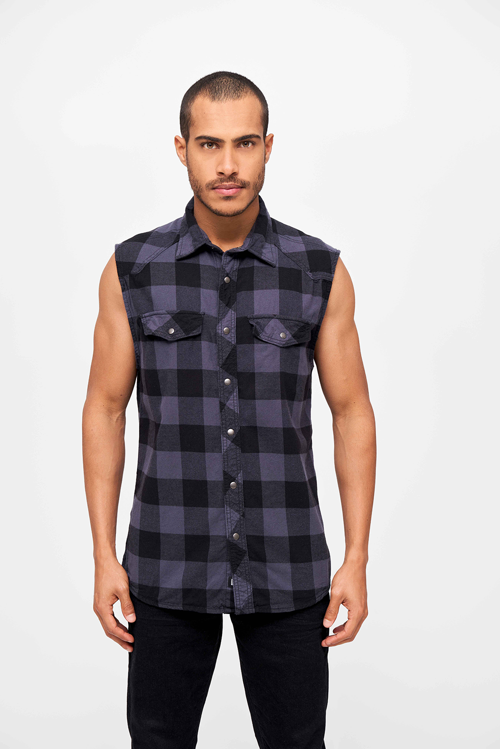 【EZKATON】25SS★ Screen Hood Check Shirt EZKATON】25SS☆ Screen Hood Check Shirt
