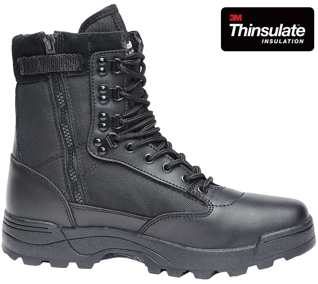 Tactical Boots Zipper