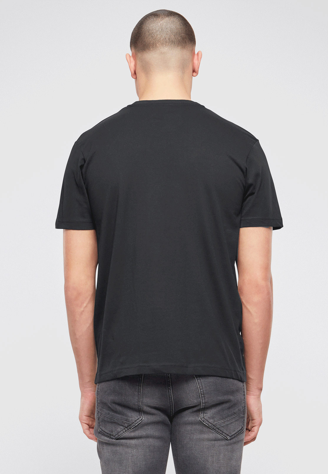 END. X Mastermind World X Motorhead Biker Badge T-Shirt in Black for END. X Mastermind World X Motorhead Biker Badge T-Shirt in Black for