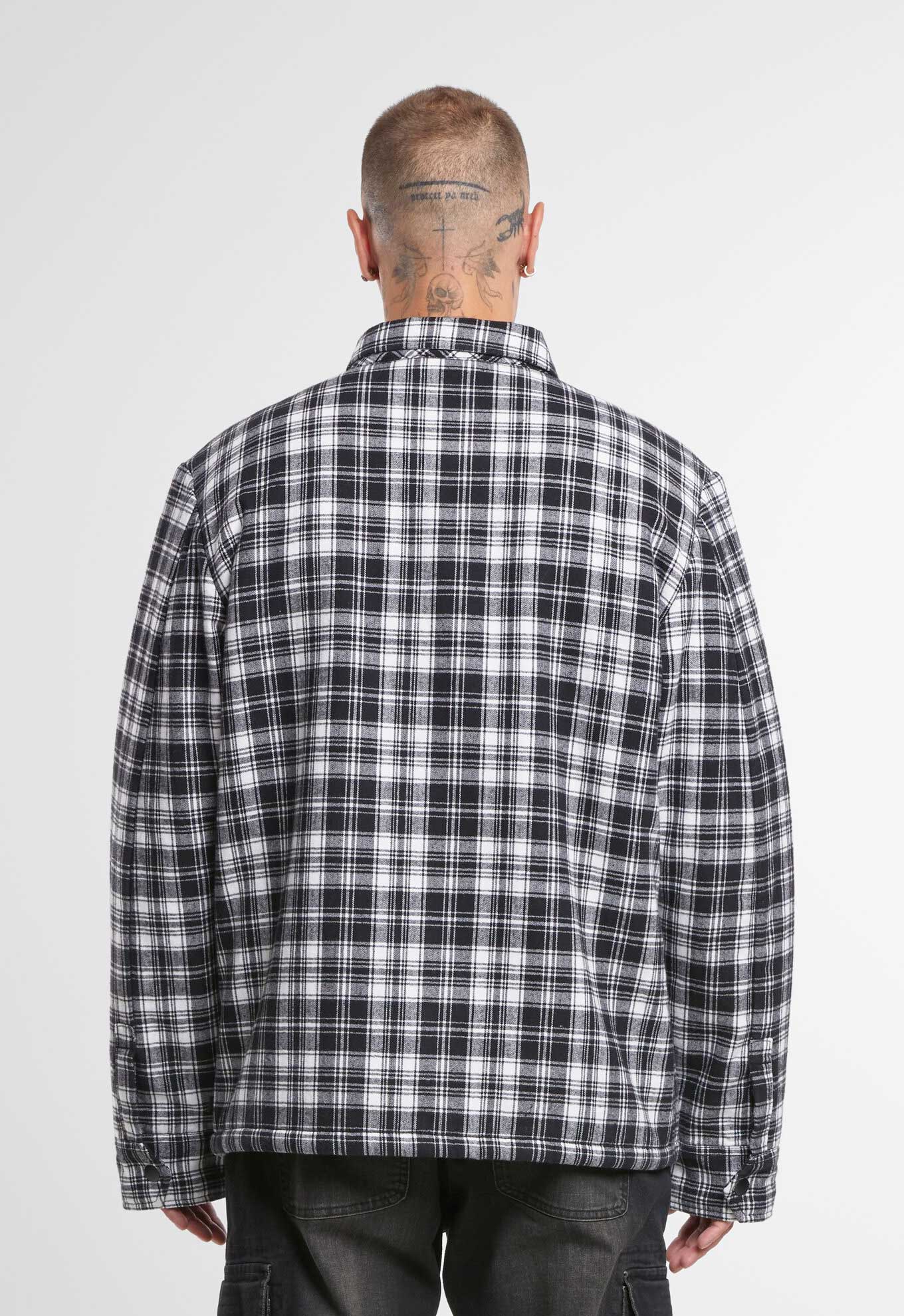Classic Sherpa Jacket | white/blac | 4XL | 3190.46.4XL
