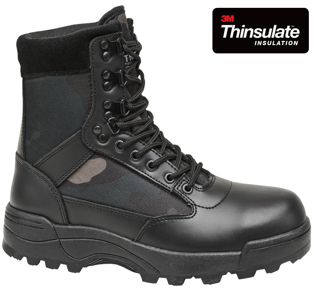 9 Eyelet Tactical Boots