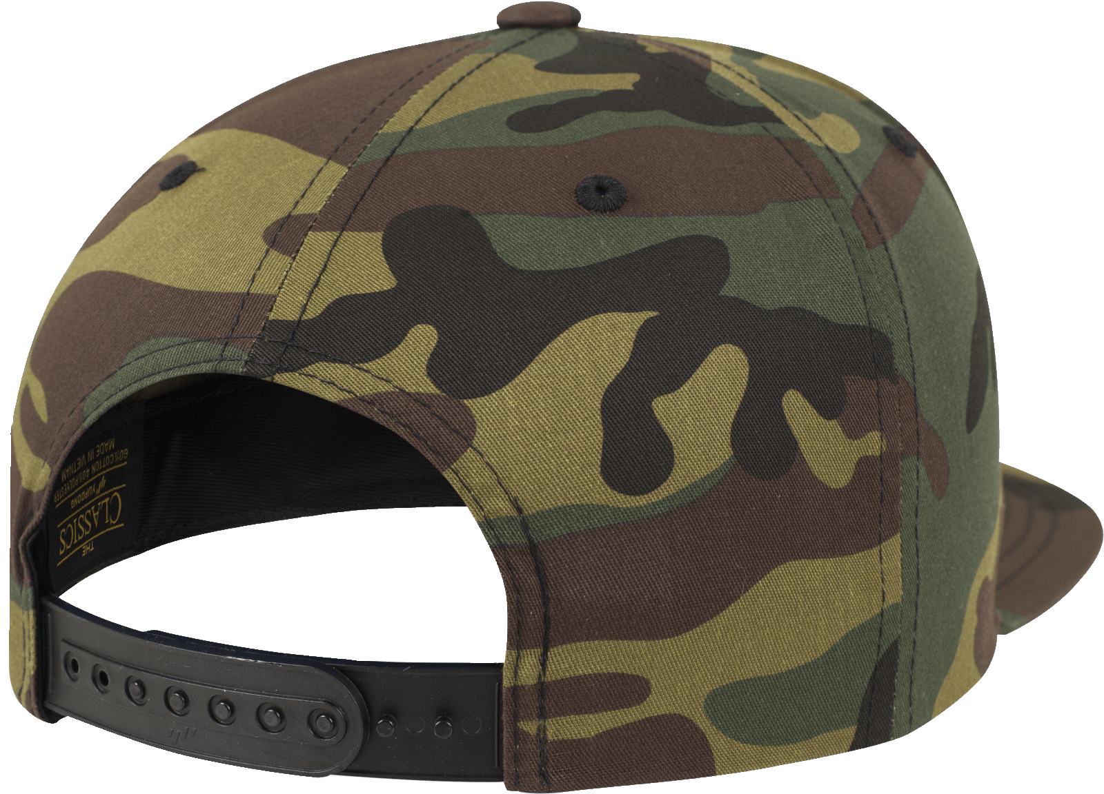 Camo Classic Snapback Cap