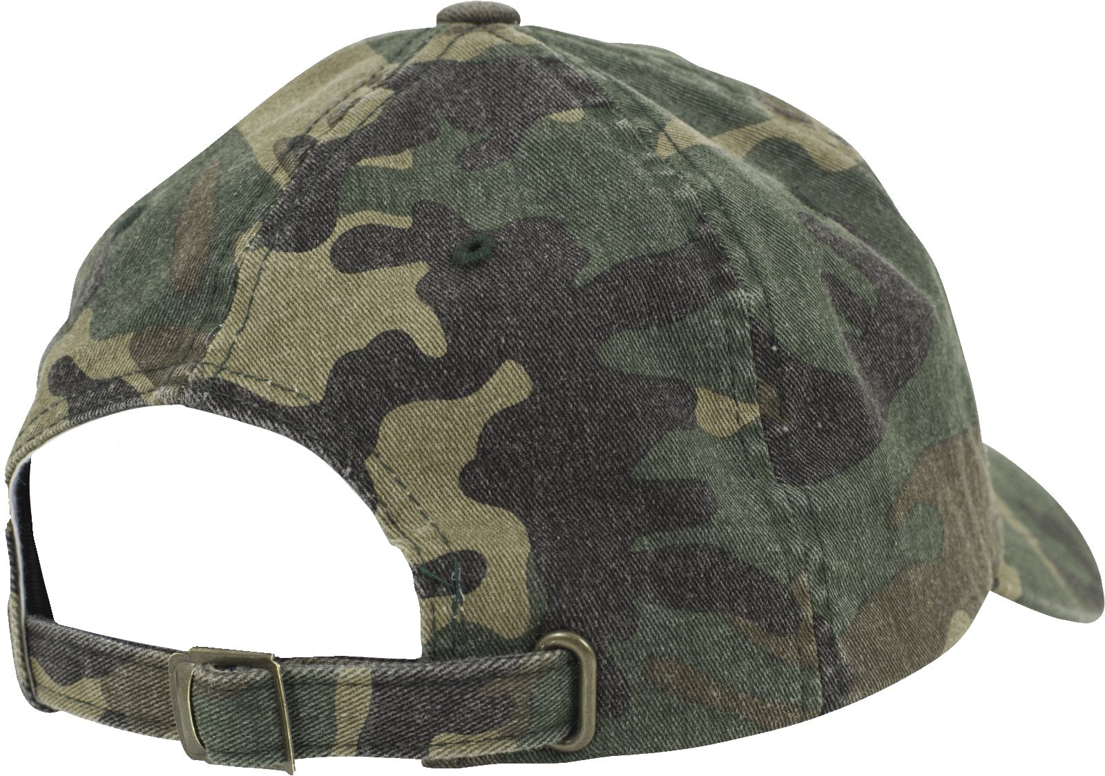 Low Profile Camo Washed Cap