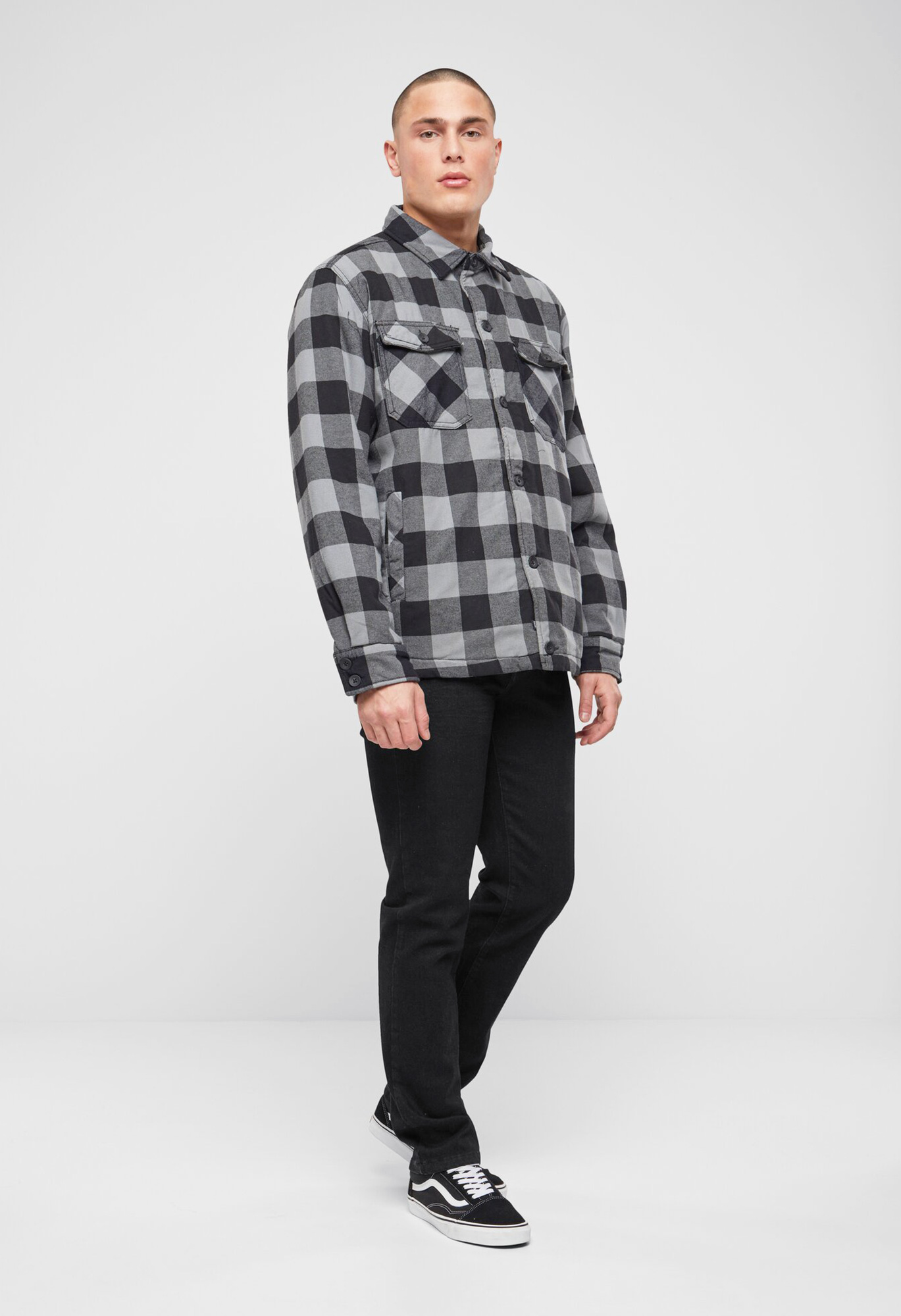 Lumber Jacket | black/charcoal | S | 9478.221.S