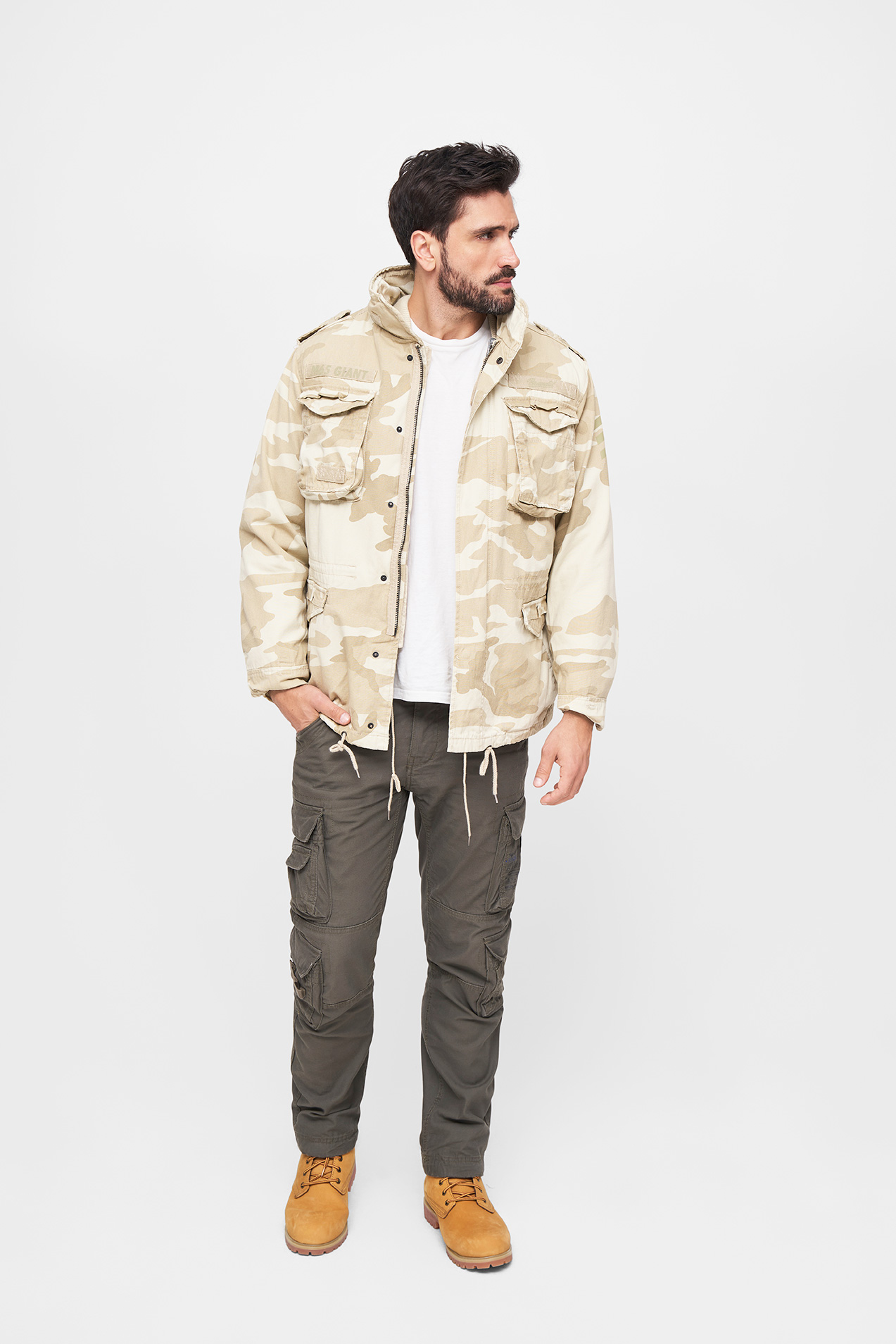 VICTIM M65 BIG COAT＆ QUILTED BIG VEST Amazon.com: Brandit M-65 Giant Jacket - Breathable Field