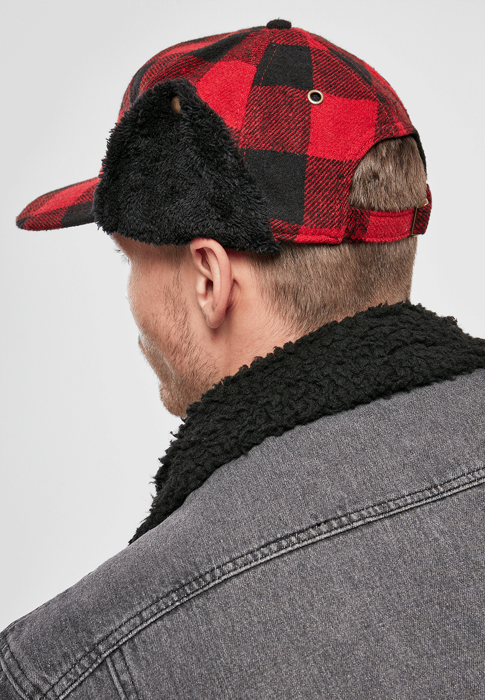 Lumberjack Winter Cap | red/black checkered | OS | 7010.41.OS Lumberjack Winter Cap | red/black checkered | OS | 7010.41.OS