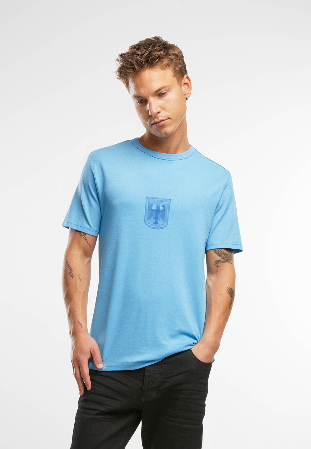 Men´s CoolDry Sportshirt Met Korte Mouwen Black - S