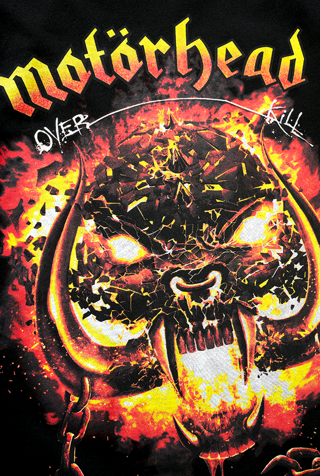 Motorhead - Overkill Tshirt Homme - Noir | Attitude France Motorhead - Overkill Tshirt Homme - Noir | Attitude France