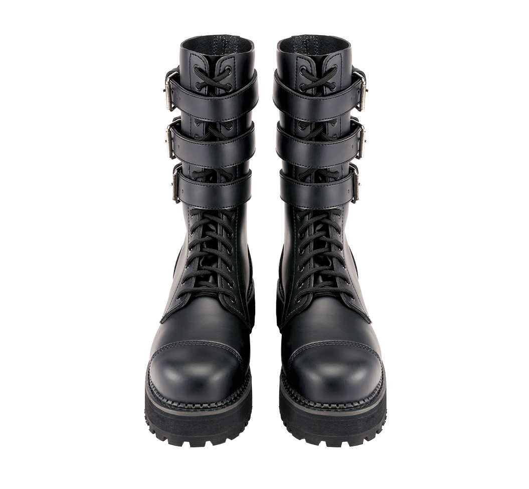 Brandit Phantom 20 Eyelet Boots Tactische militaire laarzen voor heren, zwart, 45 EU Brandit Phantom 20 Eyelet Boots Tactische militaire laarzen voor heren, zwart, 45 EU