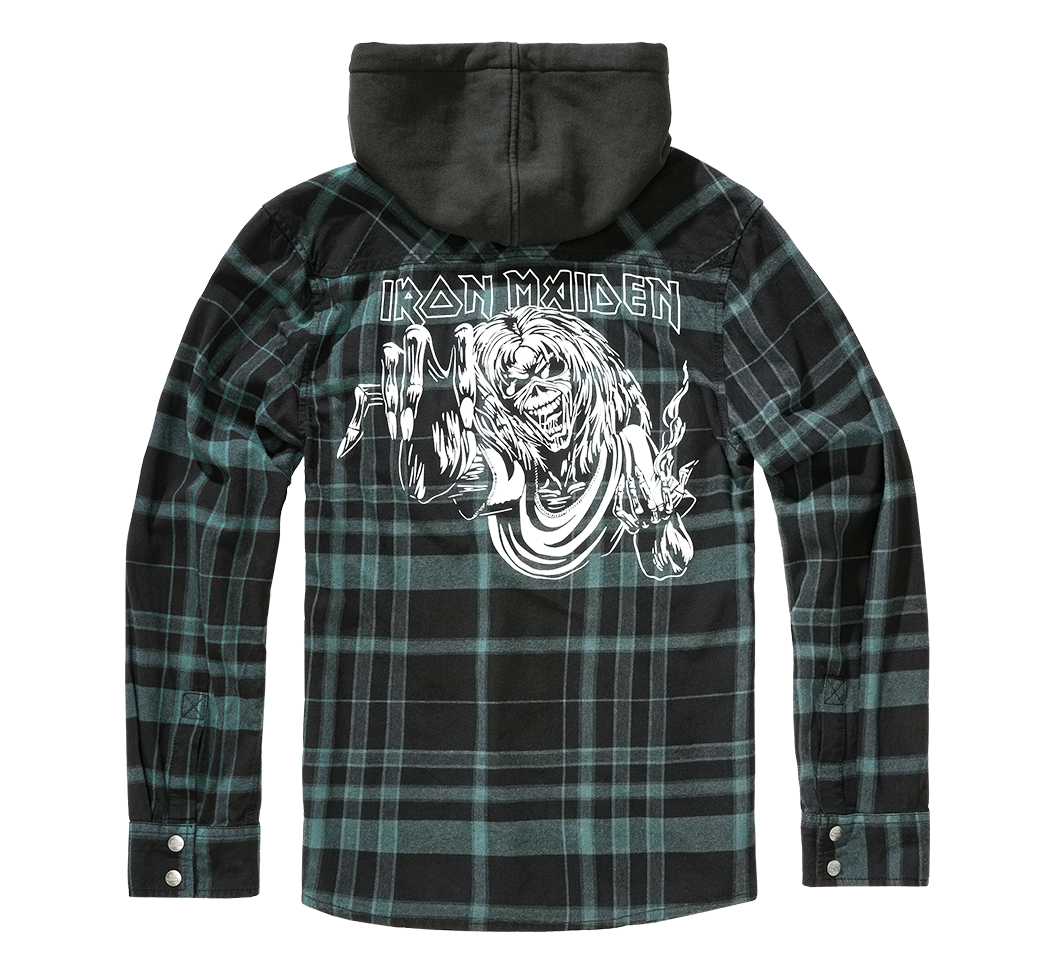 Iron Maiden Vintage Shirt long sleeve Eddy | black | 4XL Iron Maiden Vintage Shirt long sleeve Eddy | black | 4XL