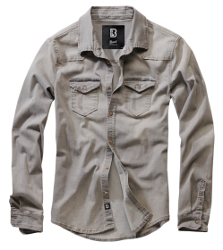 grey denim