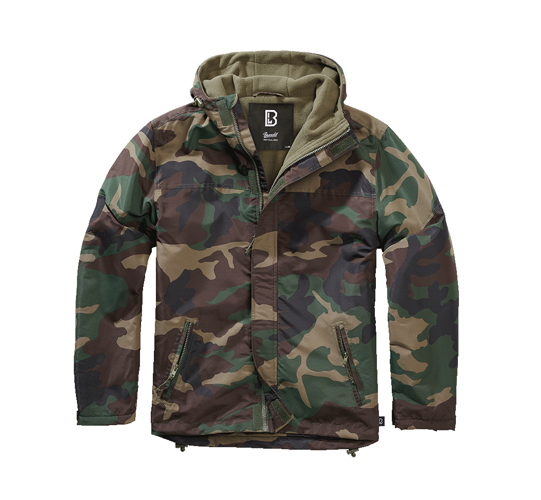 Frontzip Windbreaker darkcamo S 3167.4.S